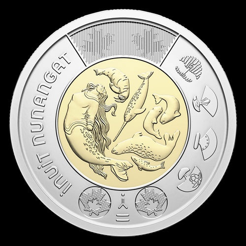 2024 $2 Celebrating Inuit Nunangat Non-colourized Special Wrap Roll (247277)