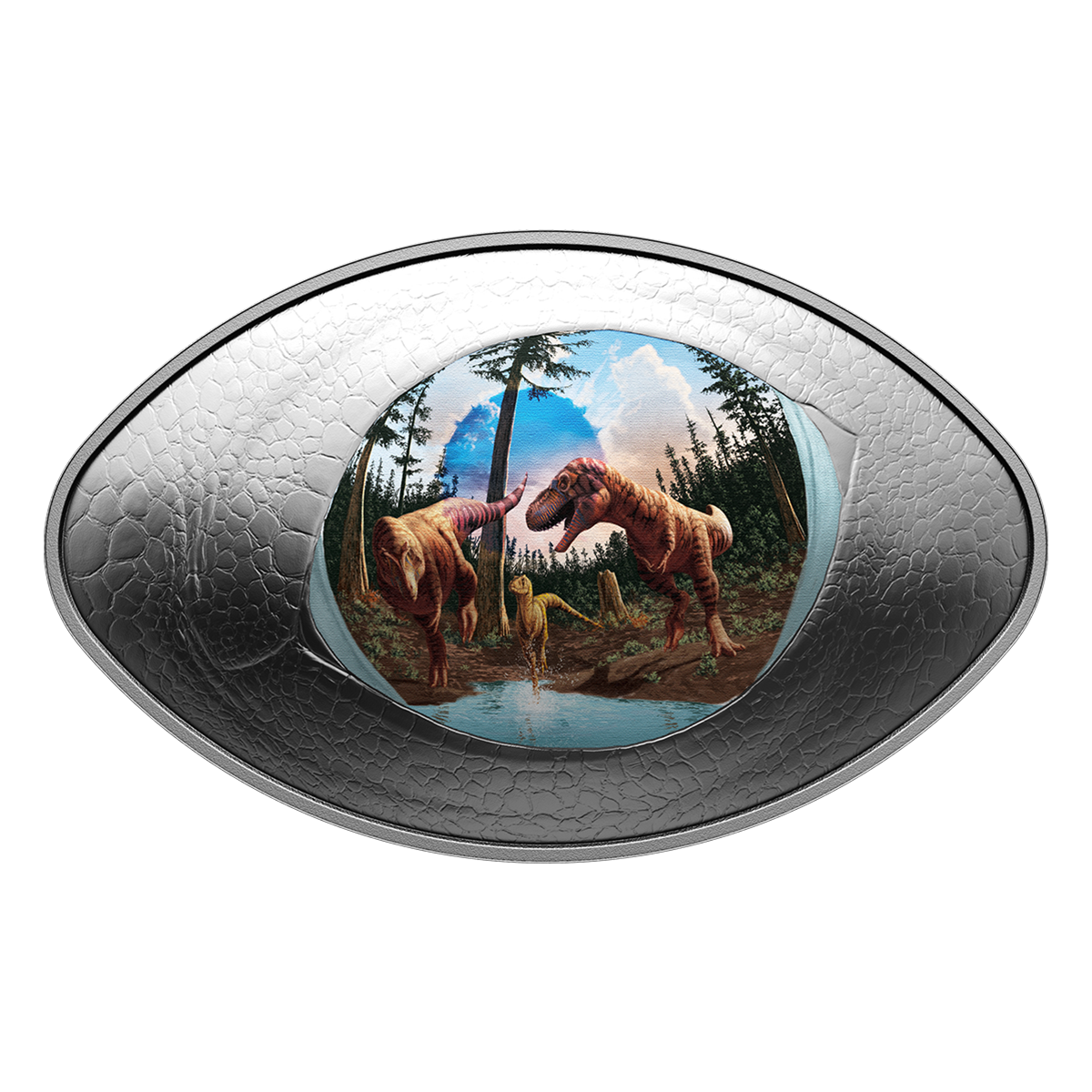 Dinosaur Eye – 1 oz. Fine Silver Coin