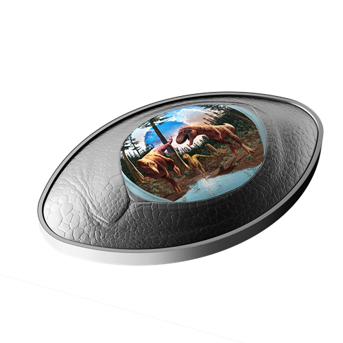 Dinosaur Eye – 1 oz. Fine Silver Coin