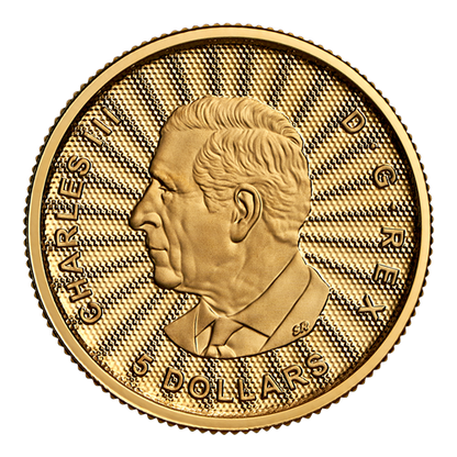 2025 The Majestic Polar Bear: First Strikes – 1/10 oz. 99.99% Pure Gold Coin (Premium Bullion)(249585)