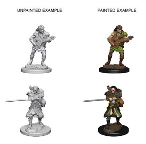 D&D Unpainted Minis Wv4 Male Human Bard