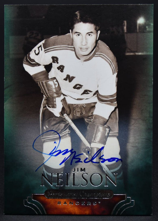 2011-12 UD Parkhurst Champions Auto Jim Neilson 93 Auto