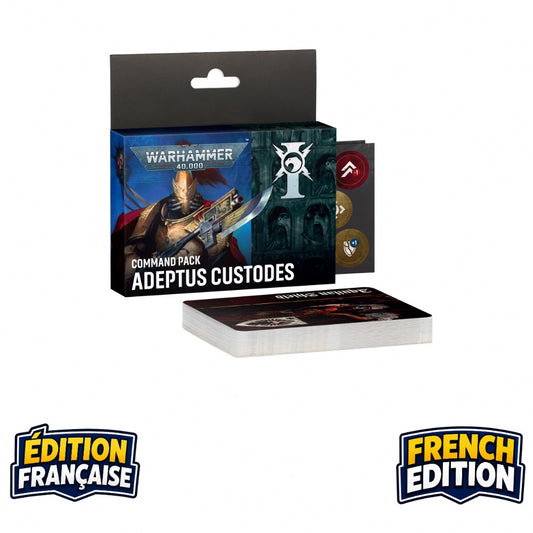 Adeptus Custodes Command Pack (French)