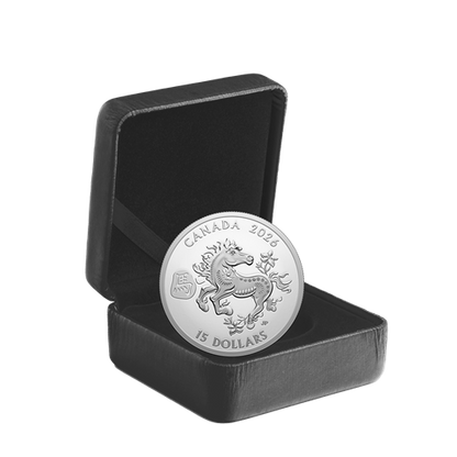 Lunar Year of the Horse – 1 oz. Fine Silver Coin (2026)(250282)