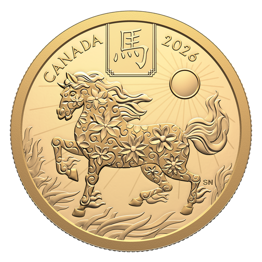 Lunar Year of the Horse – 1/2 oz Pure Gold Coin (2026) (250293)
