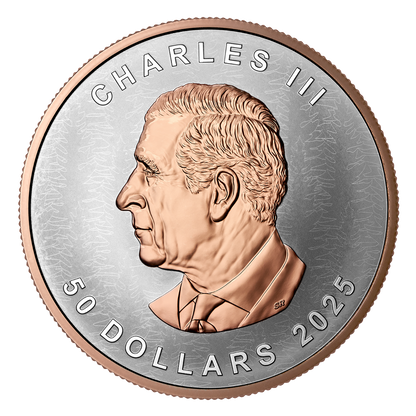 Silver Maple Leaf – 5-oz. Fine Silver Coin Ultra-High Relief Coin (2025)(250674)