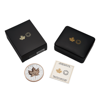 Silver Maple Leaf – 5-oz. Fine Silver Coin Ultra-High Relief Coin (2025)