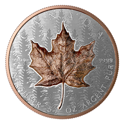 Silver Maple Leaf – 5-oz. Fine Silver Coin Ultra-High Relief Coin (2025)(250674)