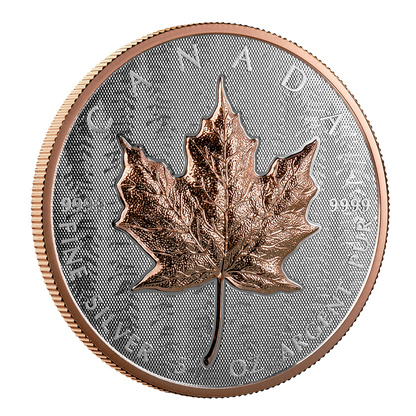 Silver Maple Leaf – 5-oz. Fine Silver Coin Ultra-High Relief Coin (2025)(250674)