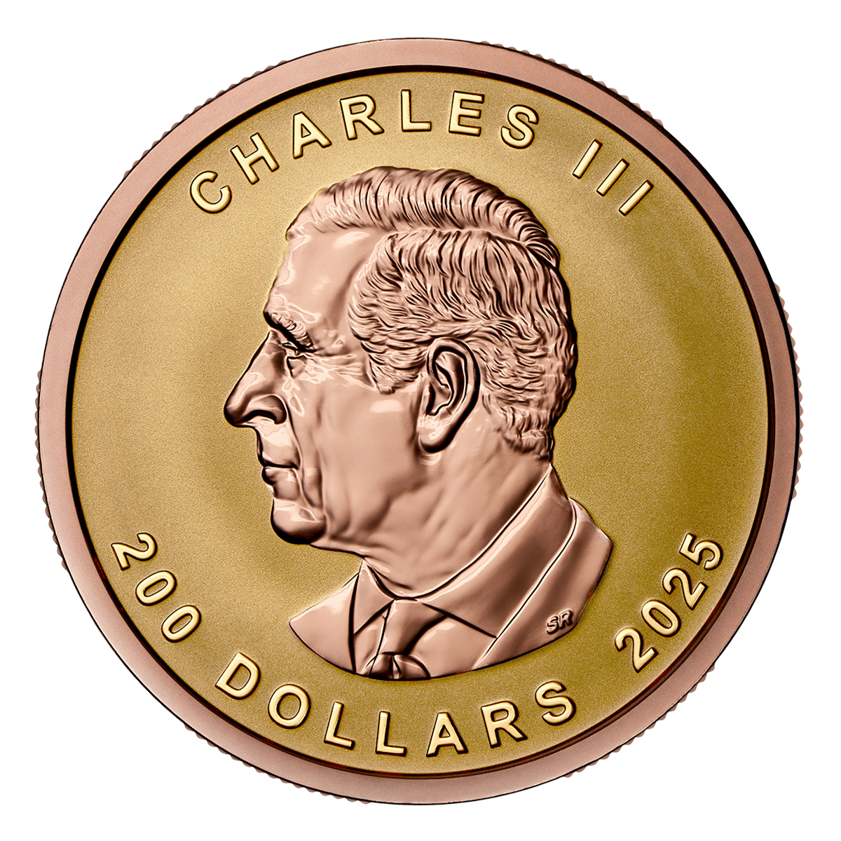 Gold Maple Leaf – Pure Gold Ultra-High Relief Coin (2025)