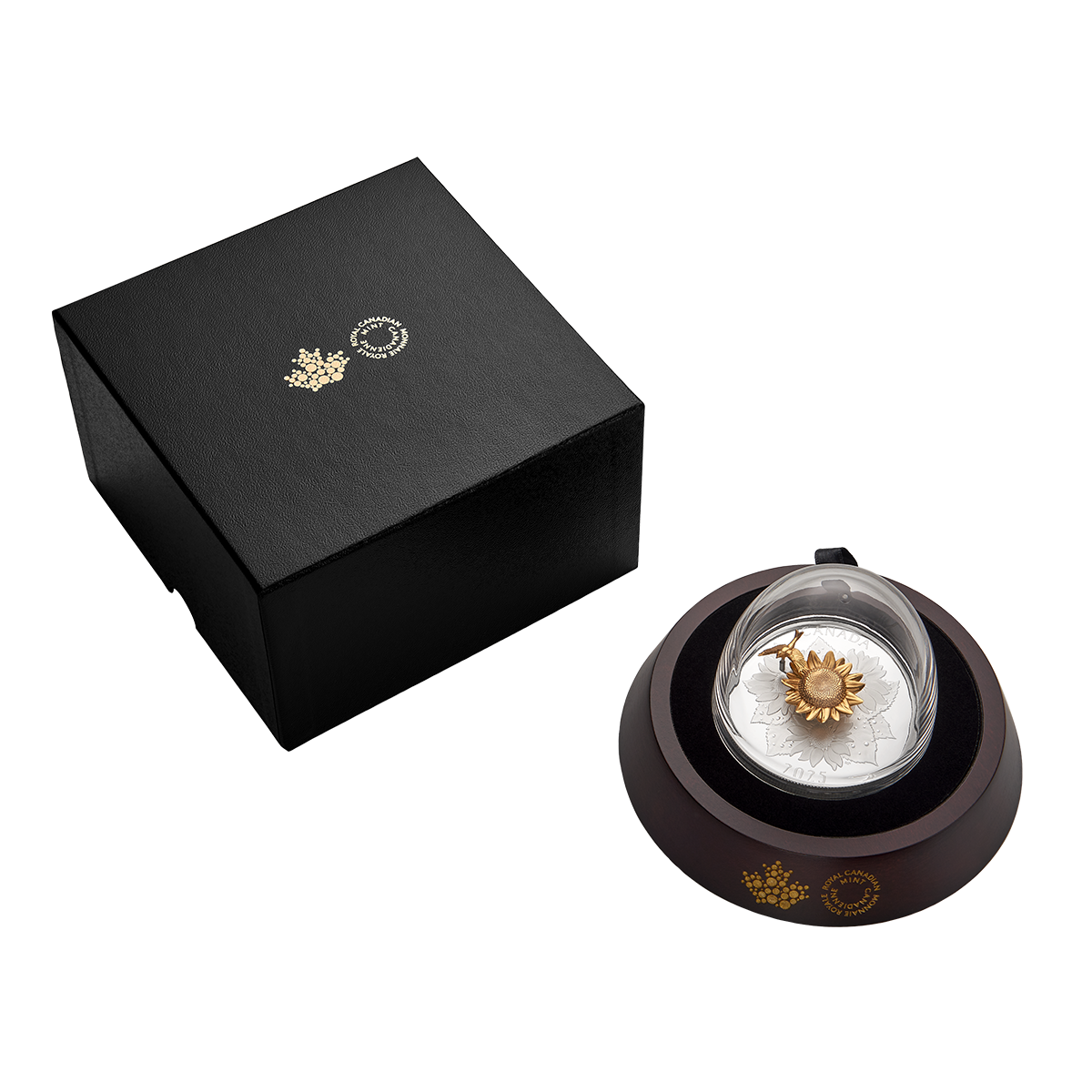 The Goldfinch and the Bloom – 5 oz. Pure Silver Coin