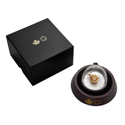 The Goldfinch and the Bloom – 5 oz. Pure Silver Coin