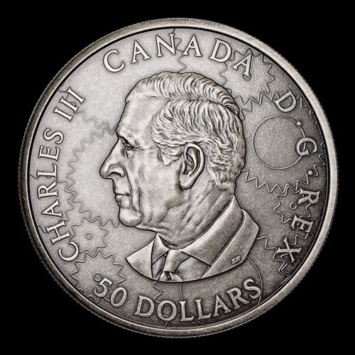 Steam Locomotive - 3oz Fine Silver Coin