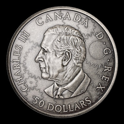 Steam Locomotive - 3oz Fine Silver Coin