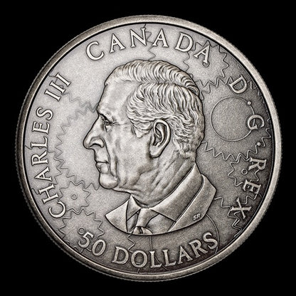 Steam Locomotive - 3oz Fine Silver Coin (251393)