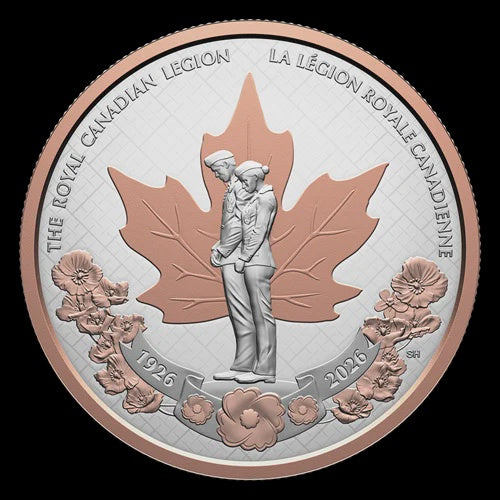 2026 Fine Silver Proof Set - 100th Anniversary of The Royal Canadian Legion (251832)