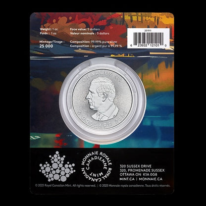 2026 $5 1oz 9999Ag - Treasured Maple Leaf  SML: Wolf Privy Mark (Premium Bullion) (251911)
