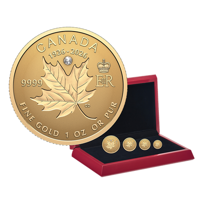 Pure Gold Fractional Set – Commemorate the 100th Birthday of Queen Elizabeth II (2026)