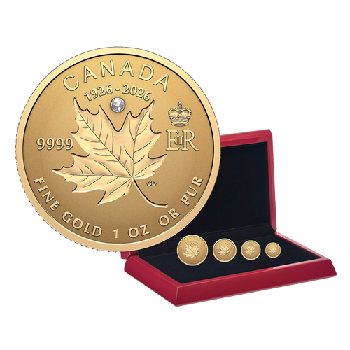 Pure Gold Fractional Set – Commemorate the 100th Birthday of Queen Elizabeth II (2026)