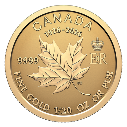 Pure Gold Fractional Set – Commemorate the 100th Birthday of Queen Elizabeth II (2026)