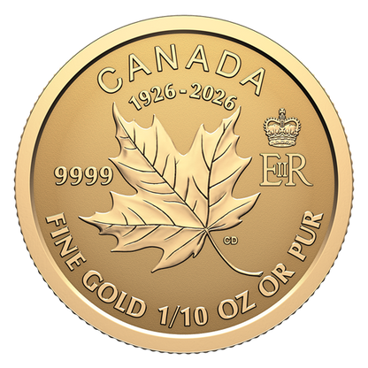 Pure Gold Fractional Set – Commemorate the 100th Birthday of Queen Elizabeth II (2026)