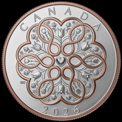 2026 $20 1 oz Fine Silver Coin - Celebrate Love (252356)