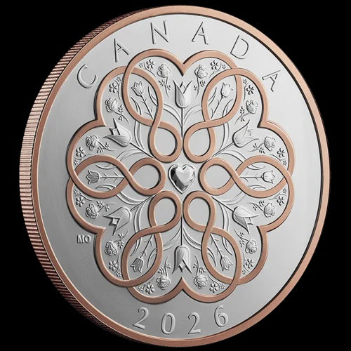 2026 $20 1 oz Fine Silver Coin - Celebrate Love (252356)