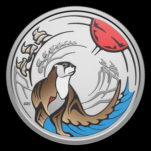 2026 $15 Fine Silver Coin - Clan Animals: Otter (252610)