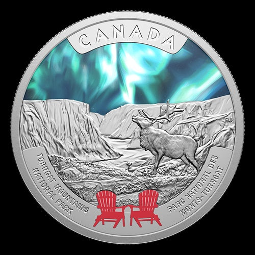 2026 $20 1 oz Fine Silver Coin Canada's National Parks: Torngat Mountains National Park (252952)