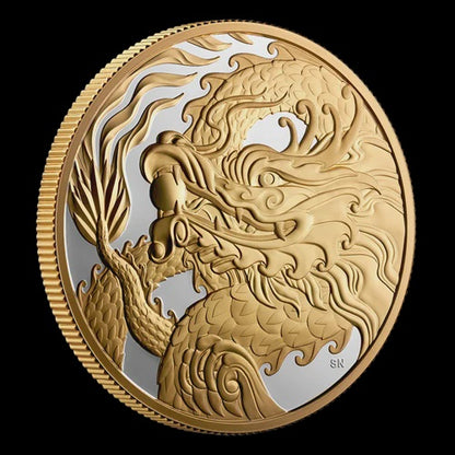 2026 $50 5 oz Fine Silver Coin - Triumphant Dragon (252989)
