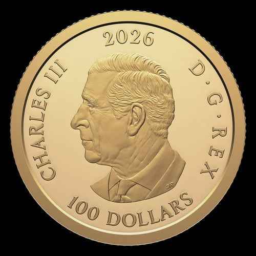 2026 $100 1/4 oz Pure Gold Coin - 100th Anniversary of The Royal Canadian Legion (253449)