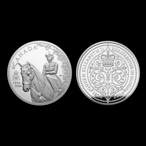 2026 $20 Fine Silver Two-Coin Set 100th Anniversary of the Birth of Queen Elizabeth II (253710)