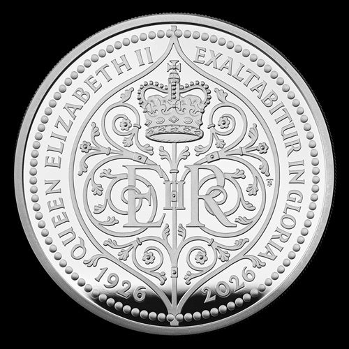 2026 $20 Fine Silver Two-Coin Set 100th Anniversary of the Birth of Queen Elizabeth II (253710)