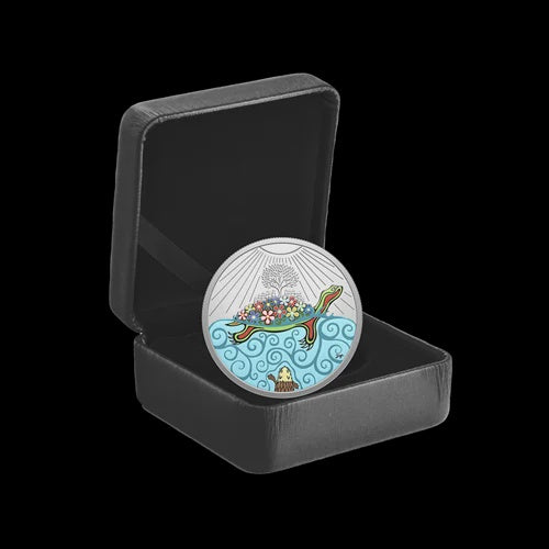 1 oz. Fine Silver Coin - Turtle Island (254104)