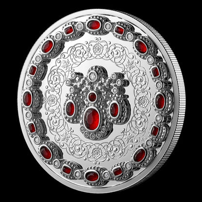 20$ 1 oz Fine Silver Coin Crown Jewels A Tribute to the 100th Anniversary of the Birth of Queen Elizabeth II (254251)
