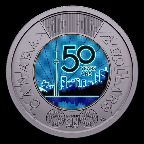 2026 $2 50th Anniversary of the CN Tower Special Wrap Roll Box Set (254330)