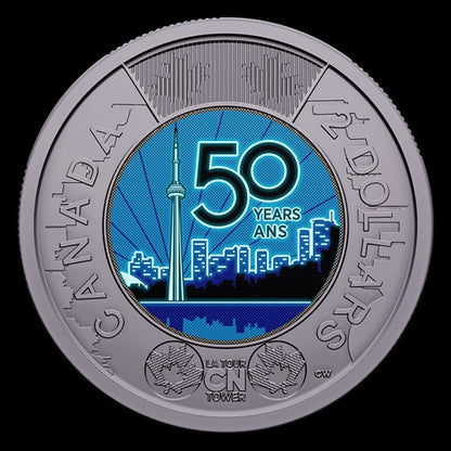 2026 $2 50th Anniversary of the CN Tower Special Wrap Roll Box Set (254330)