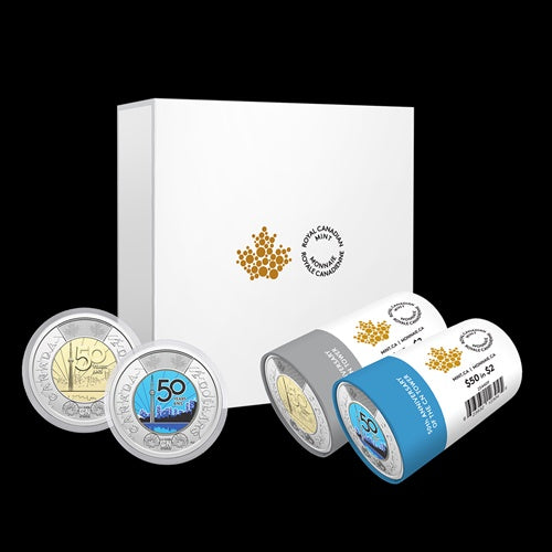 2026 $2 50th Anniversary of the CN Tower Special Wrap Roll Box Set (254330)