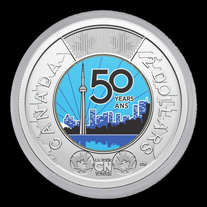 2026 $2 50th Anniversary of the CN Tower Special Wrap Roll Box Set (254330)