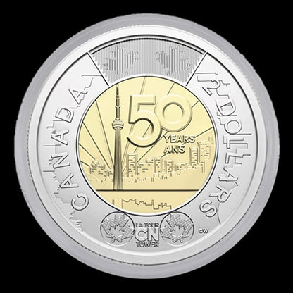 2026 $2 50th Anniversary of the CN Tower Special Wrap Roll Box Set (254330)
