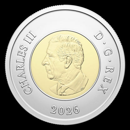 2026 2$ 50th Anniversary of the CN Tower Non-colourized Special Wrap Roll
