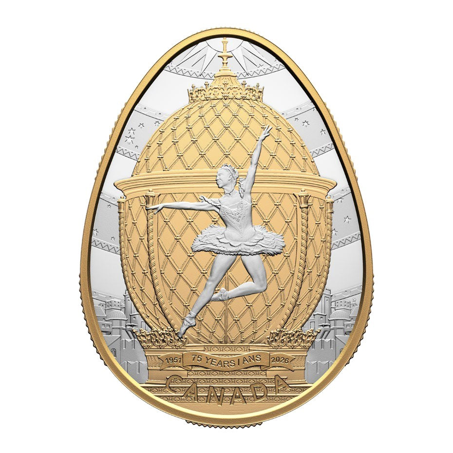 2026 $20 Fine Silver Coin – 75th Anniversary of the National Ballet of Canada