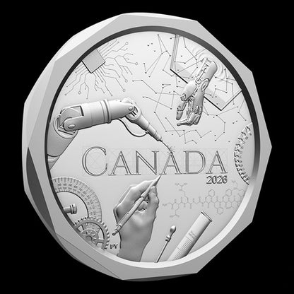 25$ Fine SIlver Coin - The Calling of an Engineer 2026 (254806)