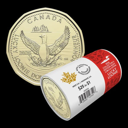 2026 Collector's Edition Non-Circulation $1 Special Wrap Roll: Lucky Loonie (255054)