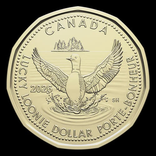 2026 Collector's Edition Non-Circulation $1 Special Wrap Roll: Lucky Loonie (255054)