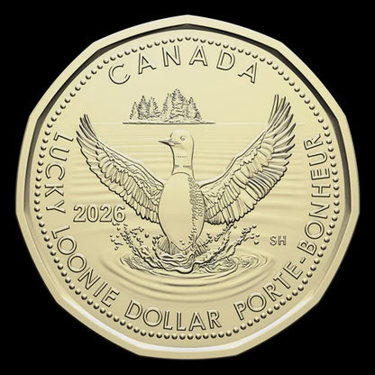 2026 Collector's Edition Non-Circulation $1 Special Wrap Roll: Lucky Loonie (255054)
