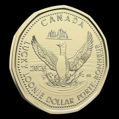 2026 Collector's Edition Non-Circulation $1 Special Wrap Roll: Lucky Loonie (255054)