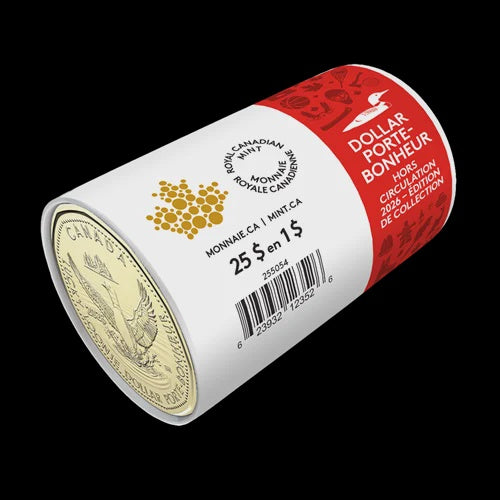 2026 Collector's Edition Non-Circulation $1 Special Wrap Roll: Lucky Loonie (255054)