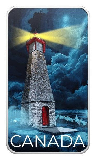 2026 $20 Fine Silver Coin - Haunted Canada: Gibraltar Point Lighthouse (255458)