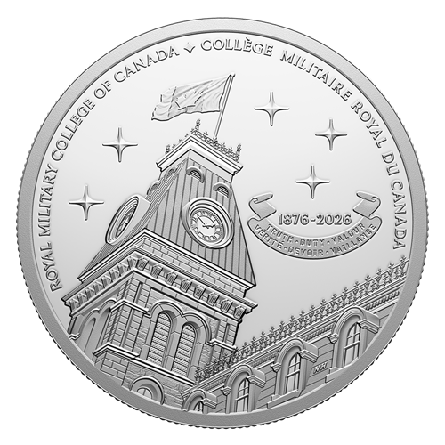 1 oz. Fine Silver Coin - 150th Anniversary of the Royal Military College of Canada (255611)